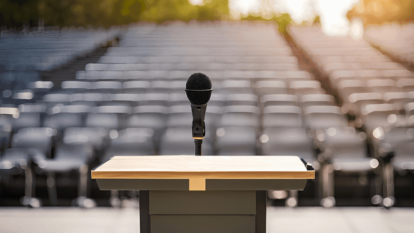 Can an image carry the same weight as a speech?
